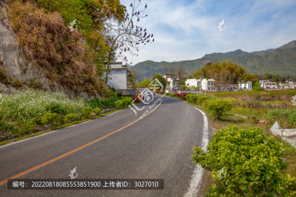 宏村村外公路