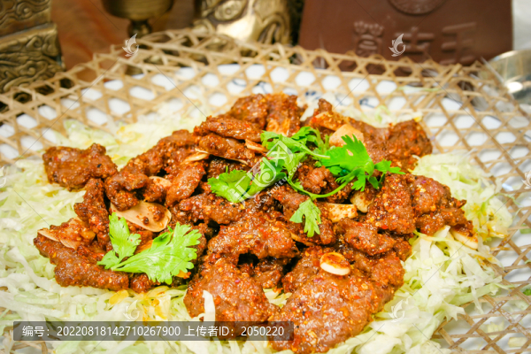 蒙古孜然炒牛肉