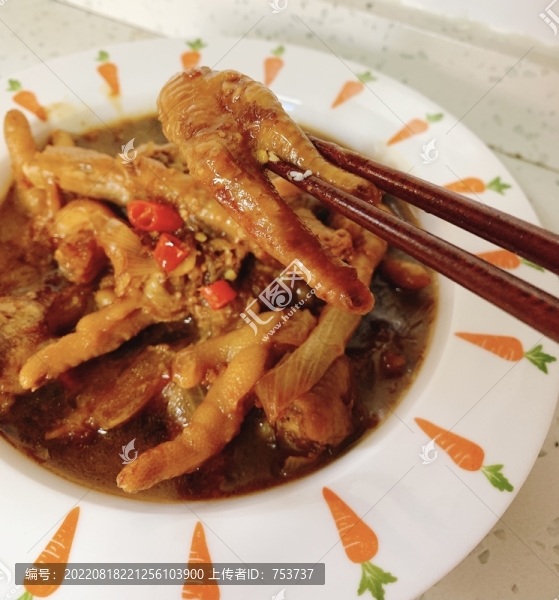 蒜香雞腳