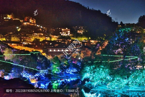 西江千戶苗寨夜景