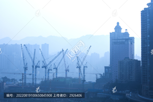 建設(shè)中的朝天門