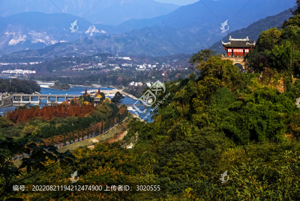 成都市都江堰玉磊山