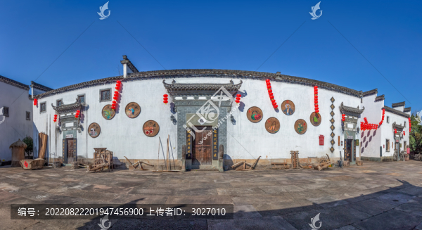唐模農(nóng)家樂(lè)全景圖