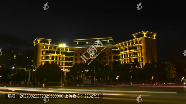 云南蒙自鳳凰路夜景