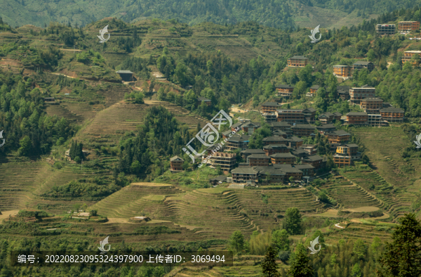 美麗山村