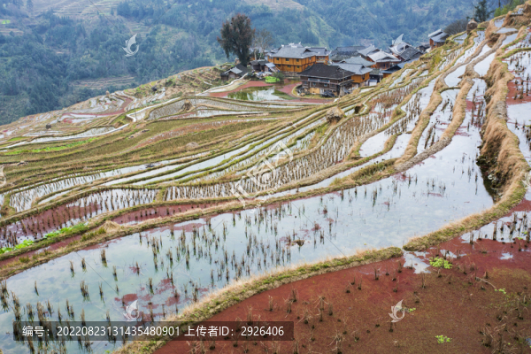 加榜梯田景觀