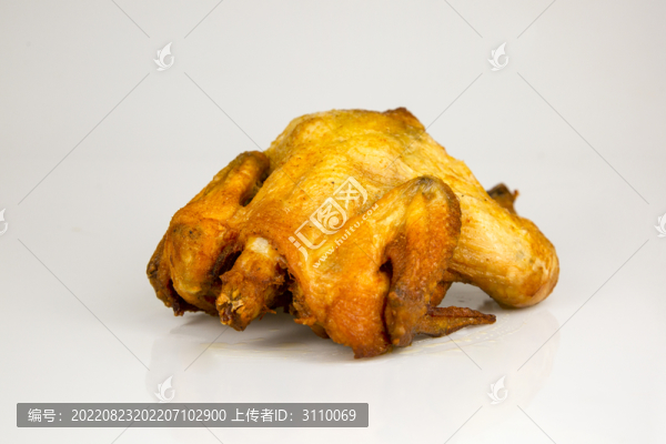 整只炸雞燒烤美味