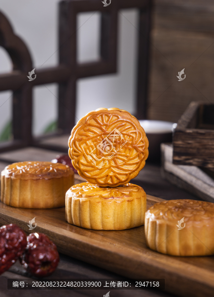 中國傳統(tǒng)節(jié)日中秋節(jié)美食月餅
