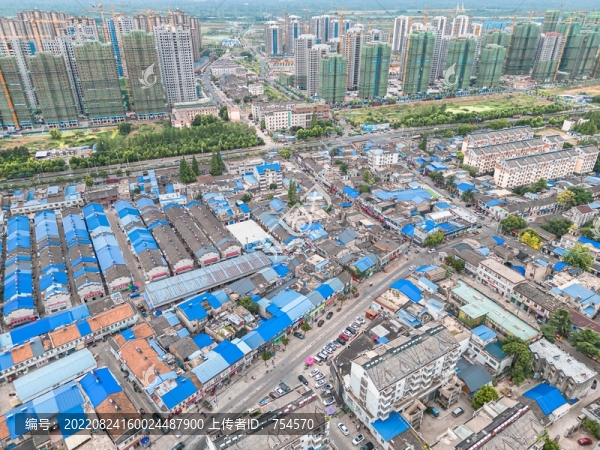 合肥城市風光全景航拍