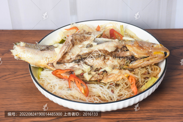 粉絲蒸魚