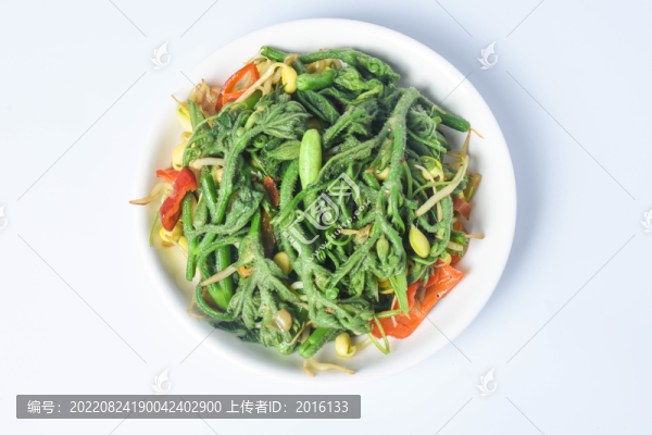 豆芽炒南瓜頭