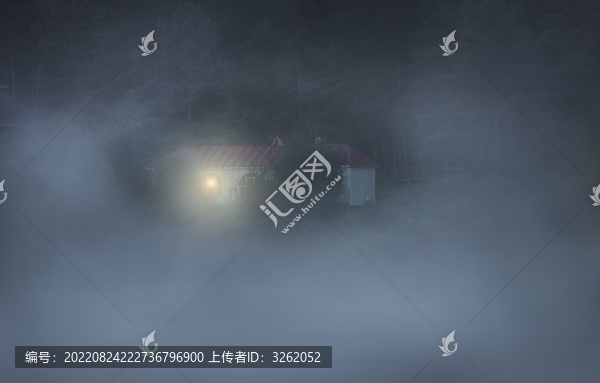 霧中景