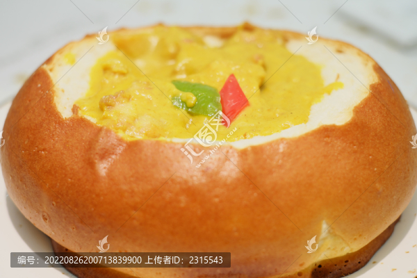 咖喱面包雞