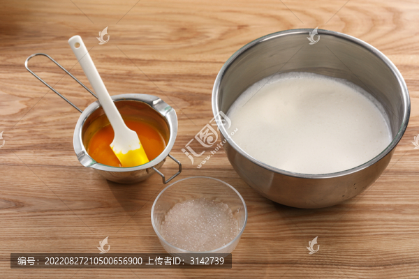 蛋糕制作過程