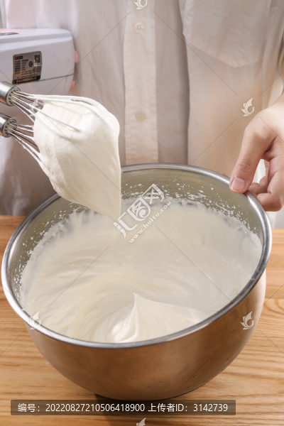 蛋糕制作過程
