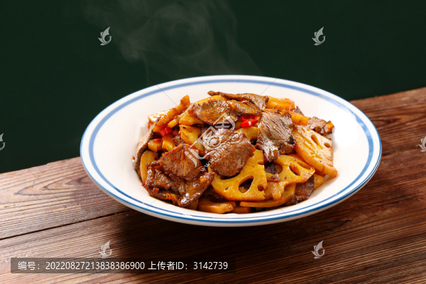 蓮藕牛肉