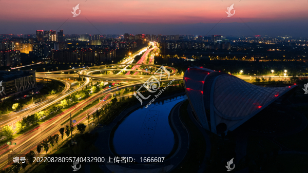 鳳凰立交晚霞