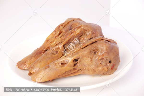 鹵鴨頭