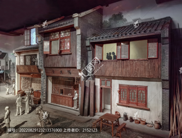 老上海店鋪場景