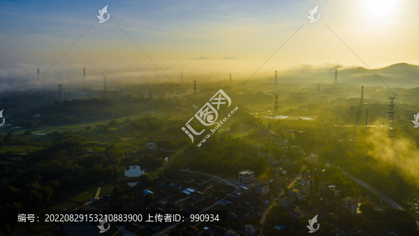 鄉(xiāng)村晨曦