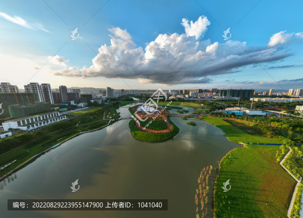 南寧市明月湖風(fēng)光