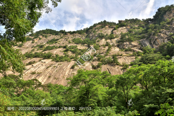 太白縣青峰峽景區(qū)千條山