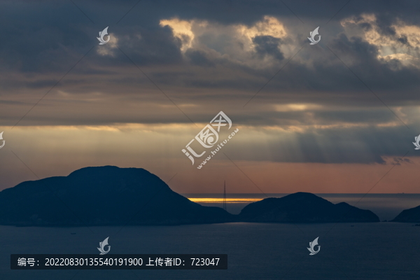 溫嶺石塘海上日出