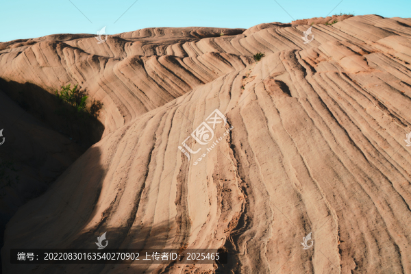 靖邊波浪谷丹霞