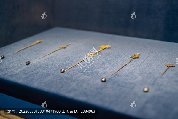定州博物館金飾文物