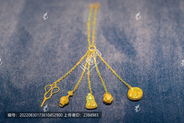 定州博物館金飾文物