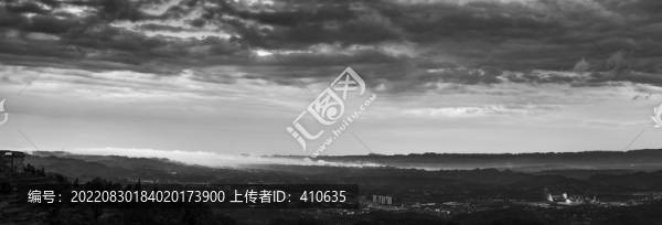 大場(chǎng)景黑白風(fēng)景