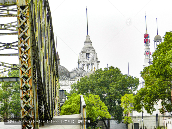 老上海外白渡橋