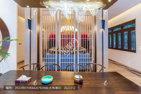 新中式酒店包廂