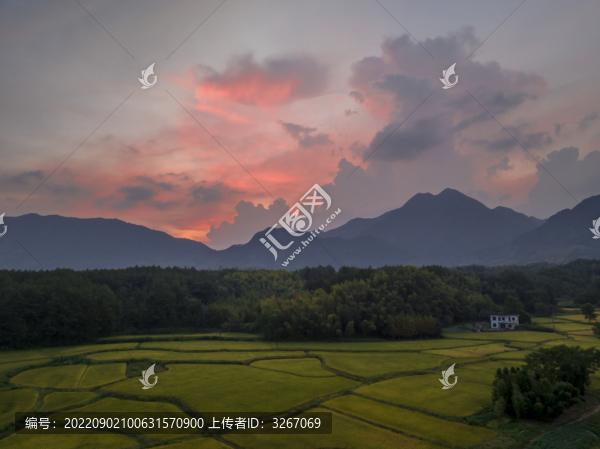 安徽省宣城市旌德縣三山村梯田