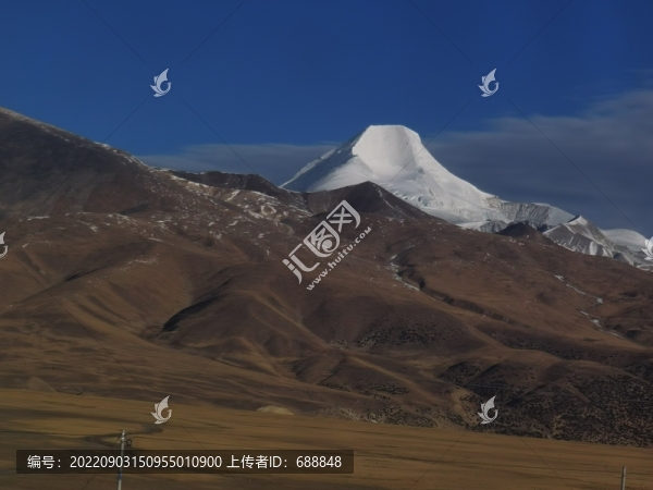 高原雪山