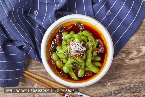 水煮毛豆