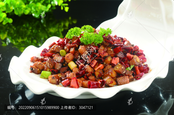 麻辣松板肉