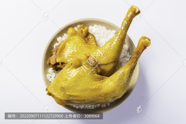 鹽焗雞邊腿