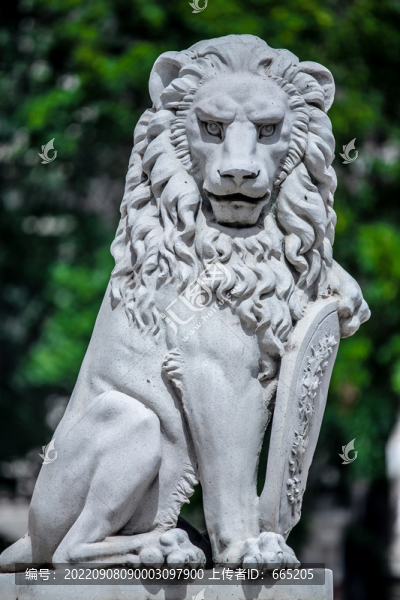 獅子雕像