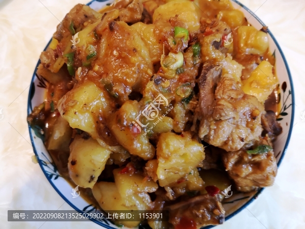 土豆燒雞