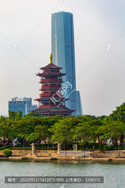古今建筑對比
