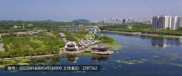 信陽浉河河洲榭