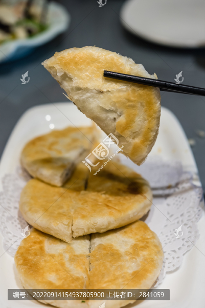 一盤糖餅特寫