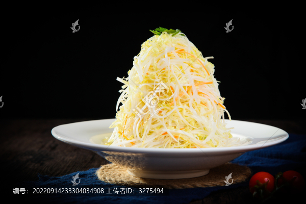 拌白菜絲