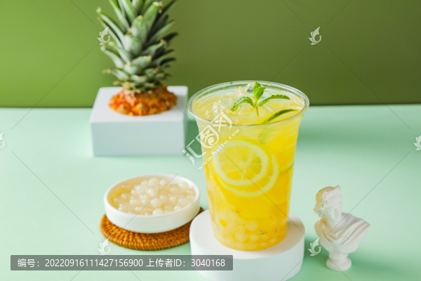 鳳梨檸檬茶