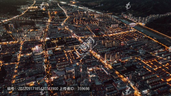 小城夜景
