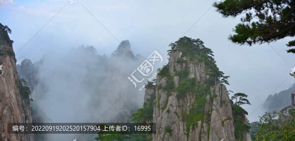 黃山云海奇觀