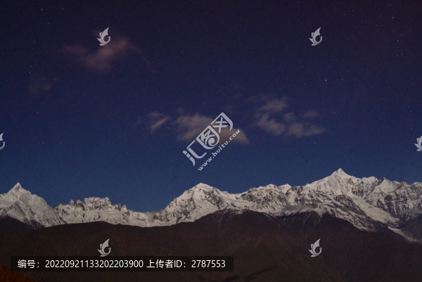 梅里雪山星空