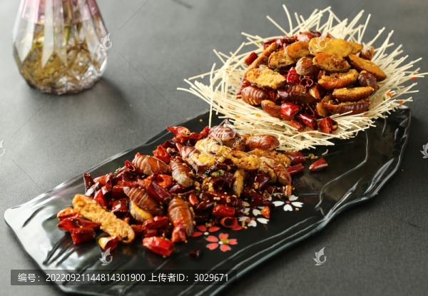 椒鹽蠶蛹