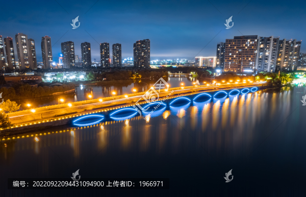紹興市大灘公園與九虹橋